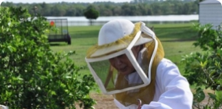 A vestimenta do apicultor